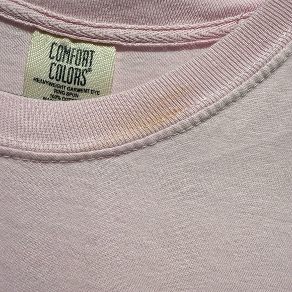 Comfort Colors Pink Short Sleeve Tee - Picture 5 of 5